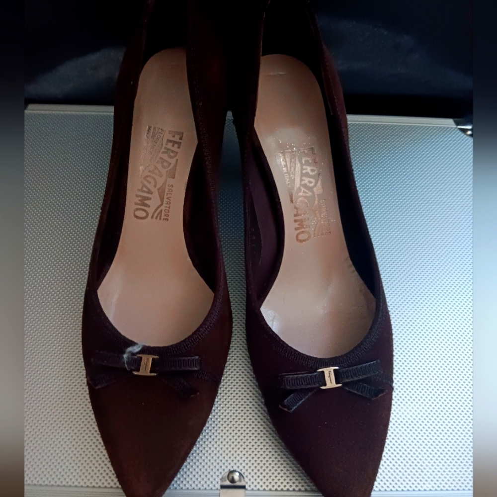 Ferragamo Brown Shoes